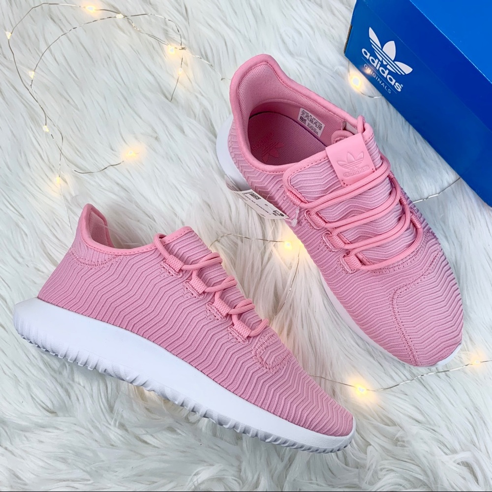 Adidas Originals Tubular Shadow Pink and White - Picture 1 of 7